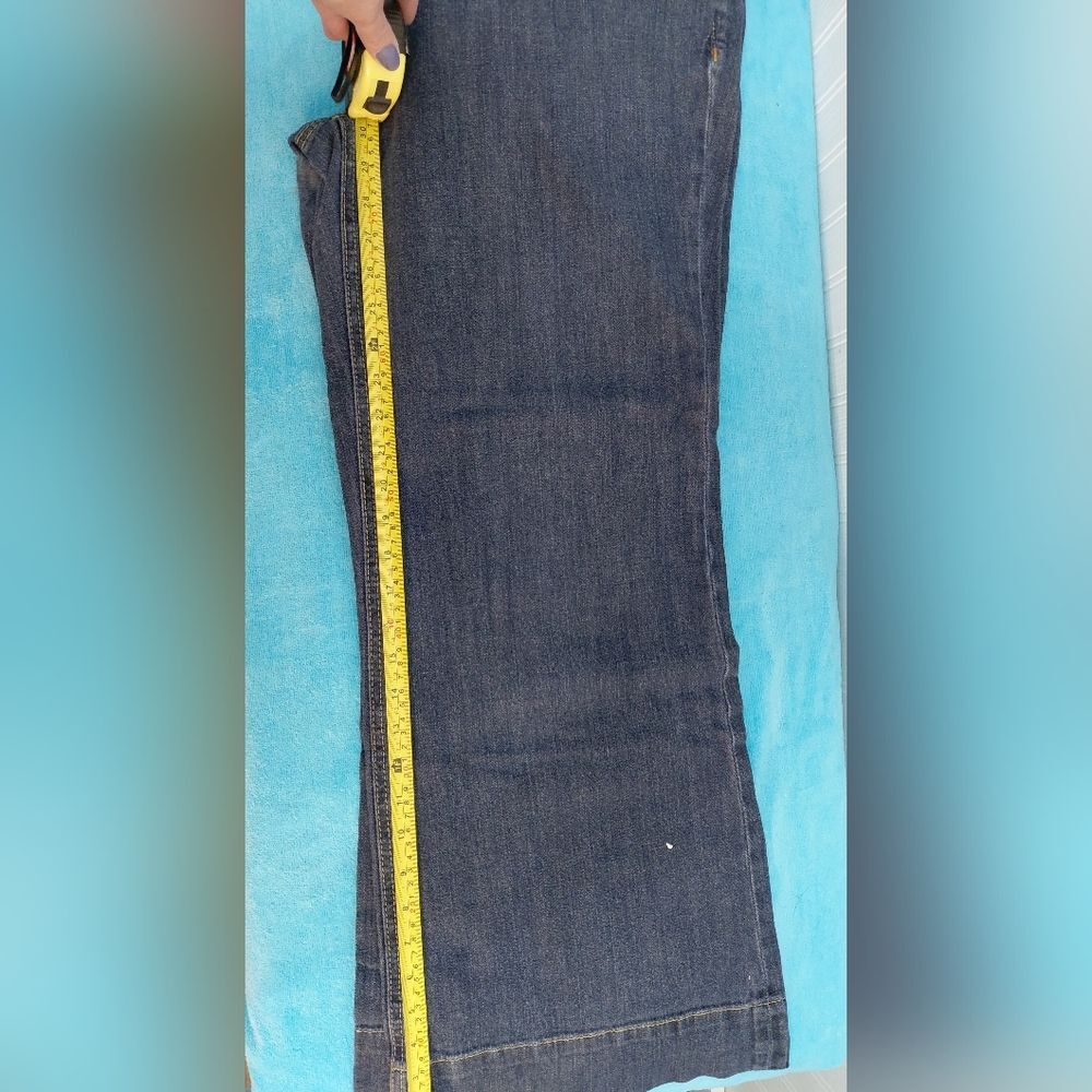 Freestyle Revolution Dark Blue Flare Jeans - Picture 7 of 7